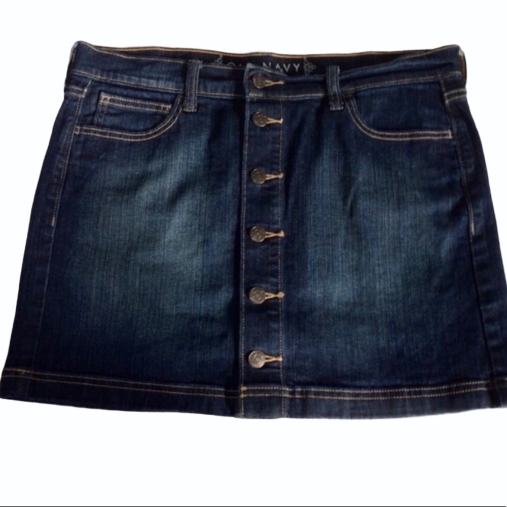 Old Navy Jean Mini Skirt 8